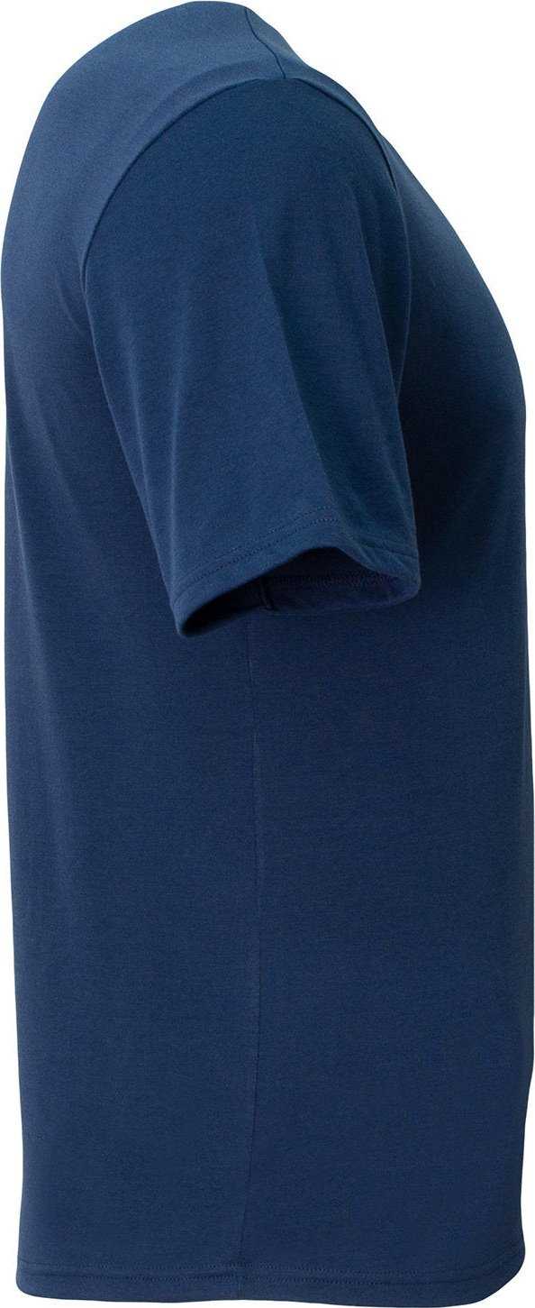 A4 N3013 Adult Softek T-shirt - Navy