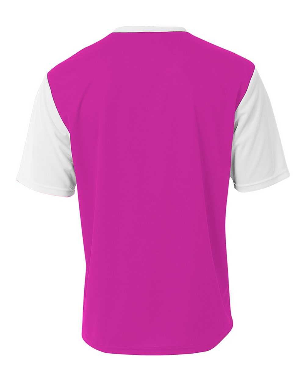 A4 N3016 Legend Soccer Jersey - Fuschia White