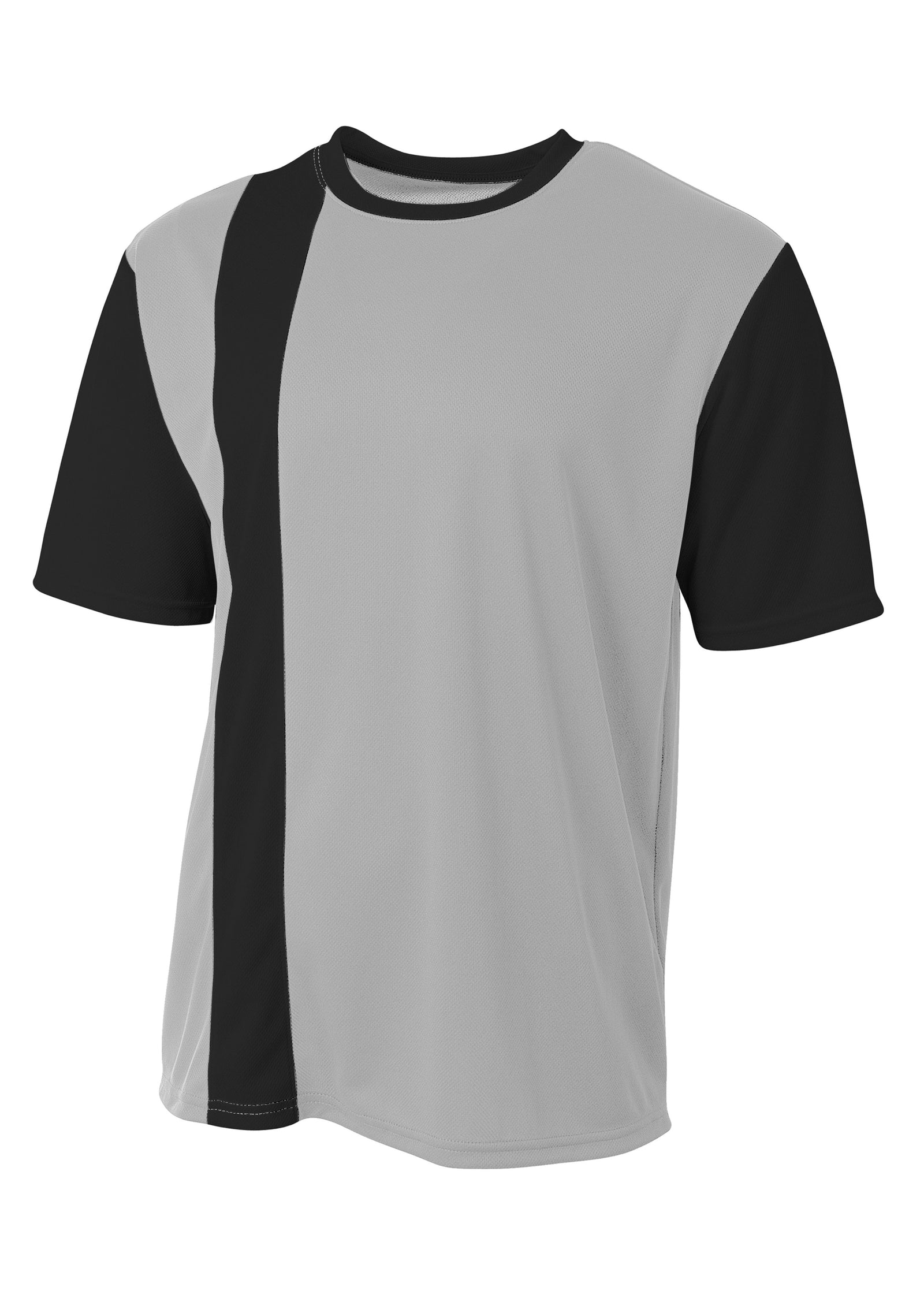 A4 N3016 Legend Soccer Jersey - Silver Black