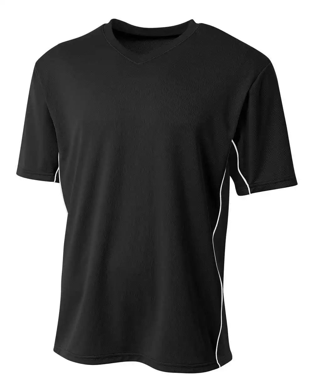 A4 N3018 Liga Soccer Jersey Black