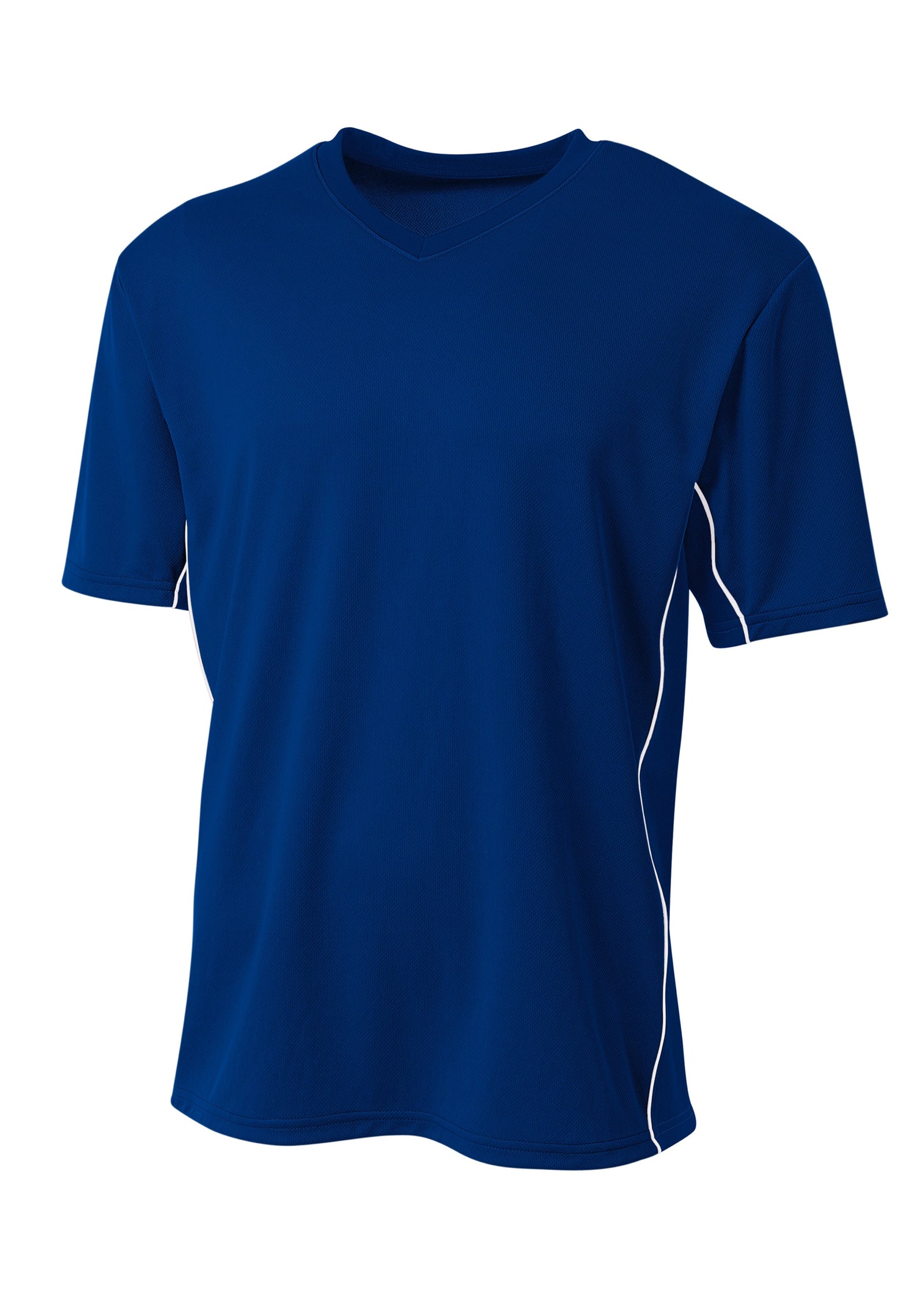A4 N3018 Liga Soccer Jersey - Lime Navy
