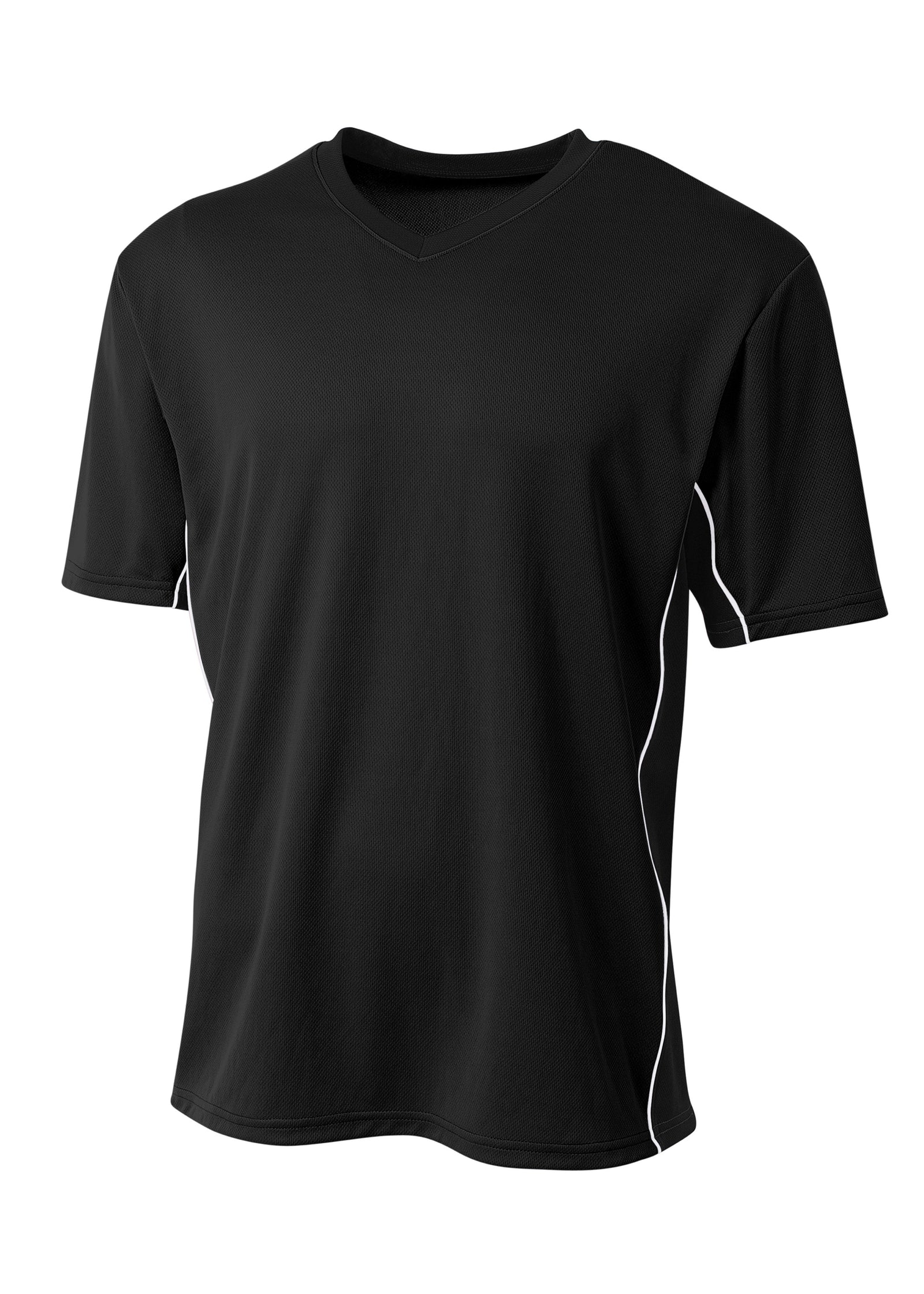 A4 N3018 Liga Soccer Jersey - Purple Black