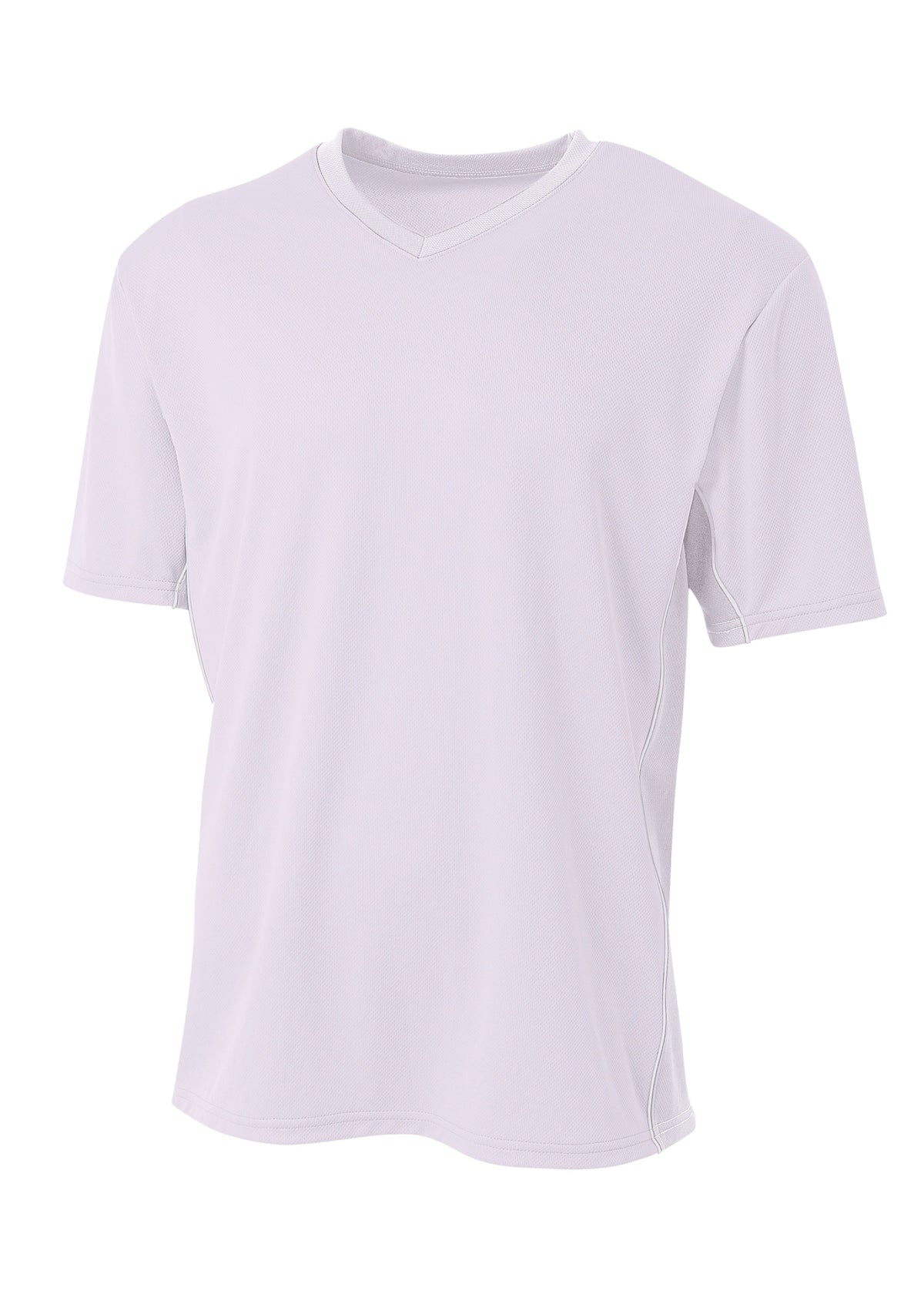 A4 N3018 Liga Soccer Jersey - Safety Yellow White