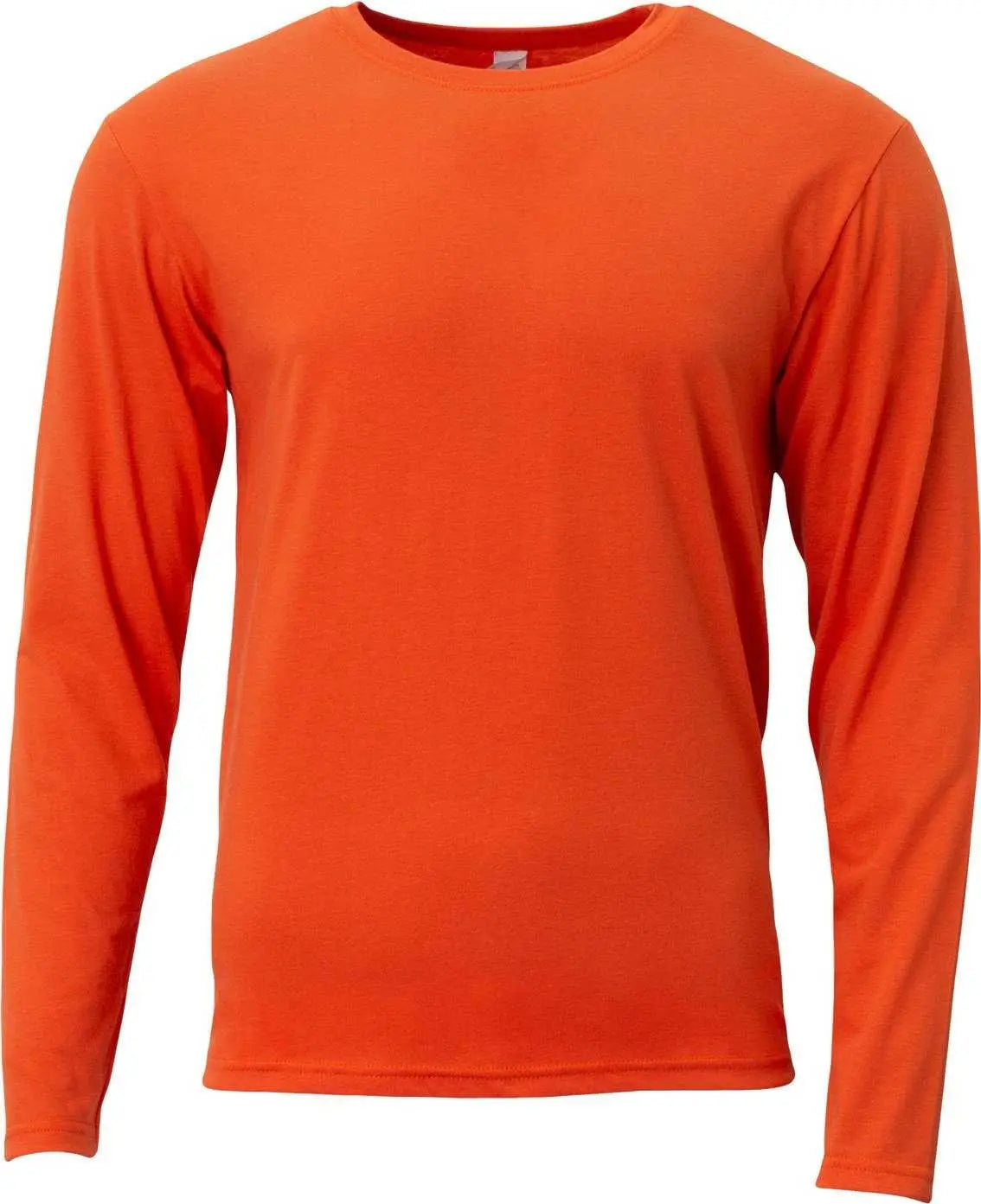 A4 N3029 Men’s Softek Long-sleeve T-shirt - Athletic Orange