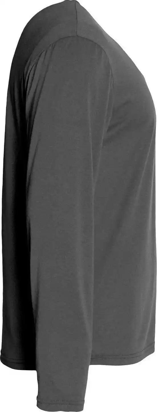 A4 N3029 Men’s Softek Long Sleeve t Shirt Graphite