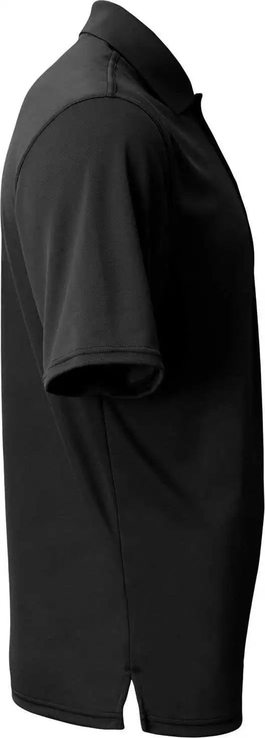 A4 N3040 Adult Essential Polo - Black