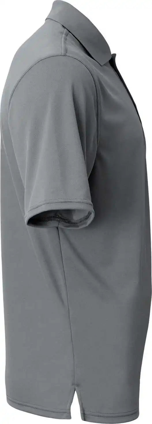 A4 N3040 Adult Essential Polo - Graphite