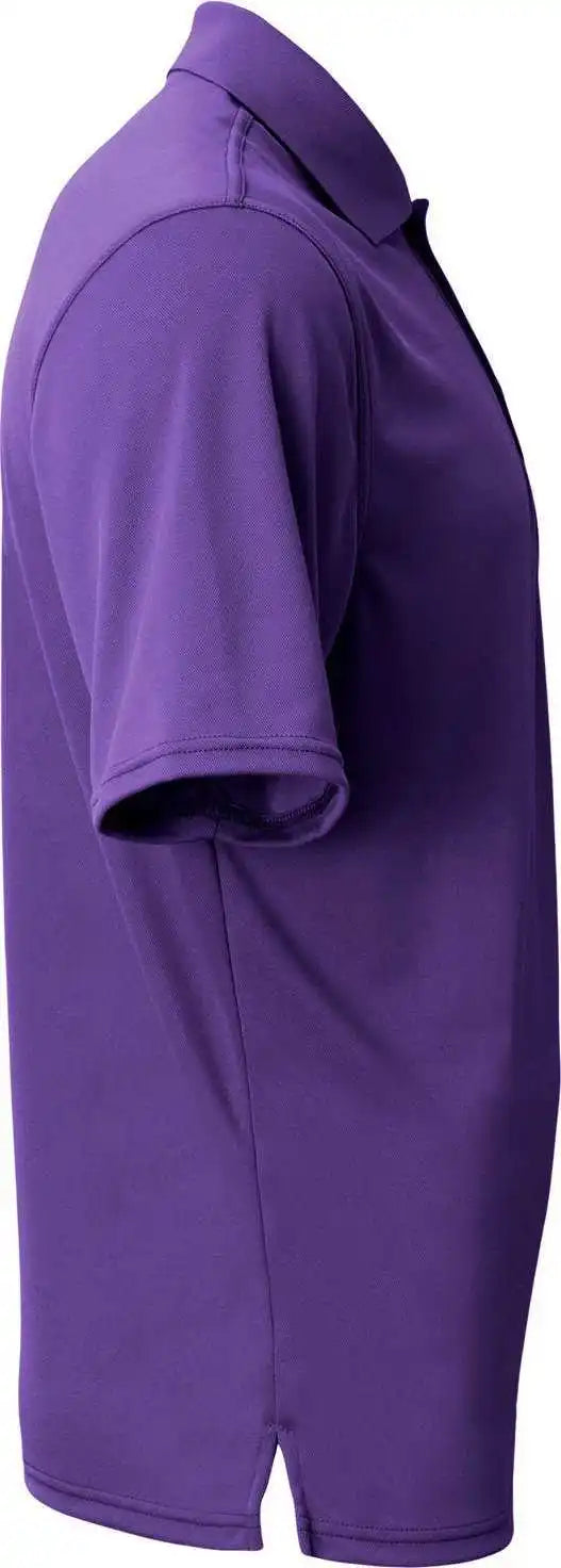 A4 N3040 Adult Essential Polo Purple
