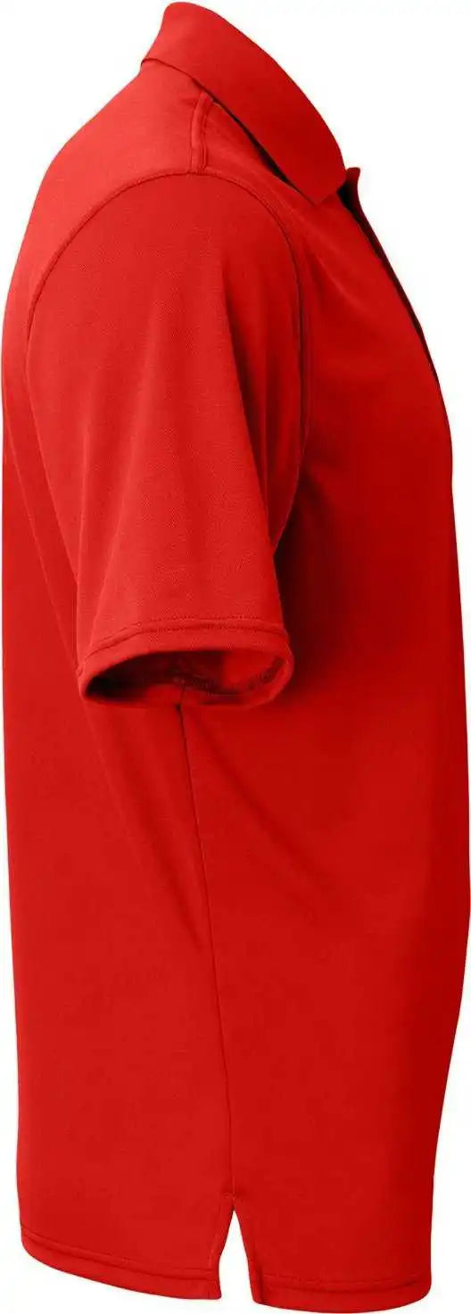 A4 N3040 Adult Essential Polo - Scarlet