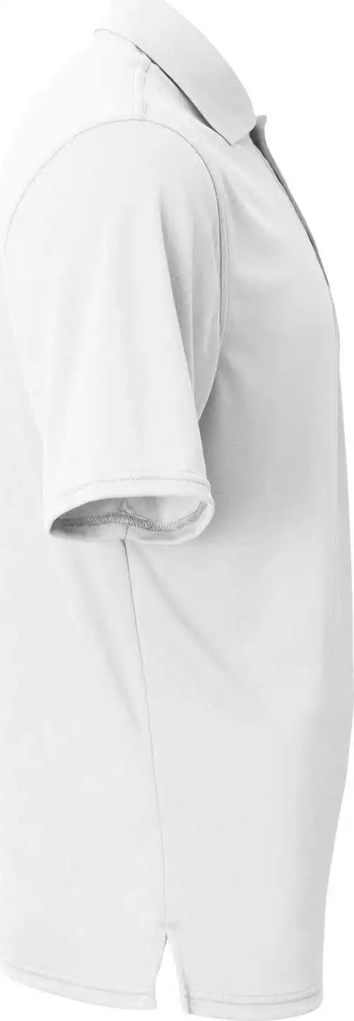 A4 N3040 Adult Essential Polo White