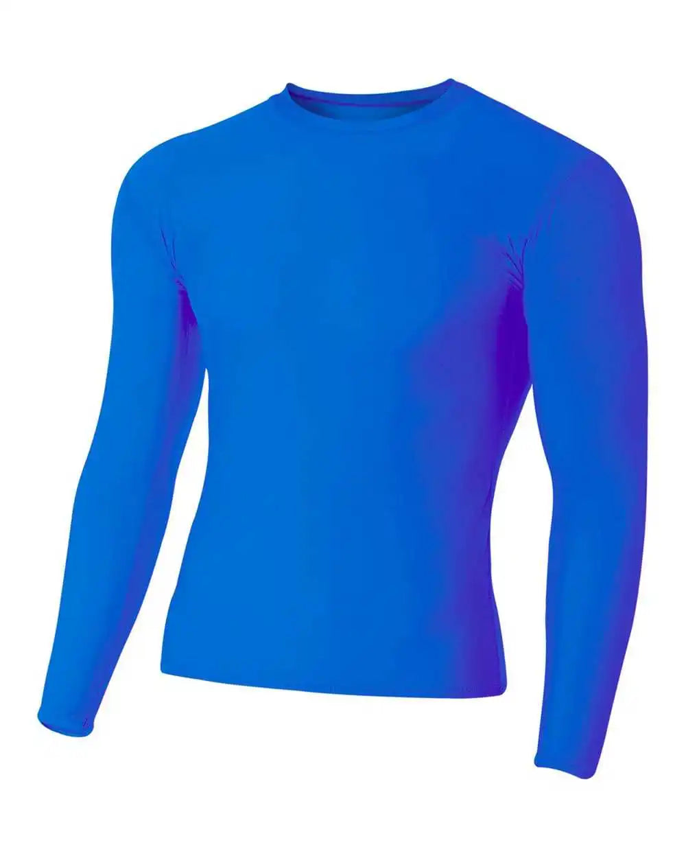 A4 N3133 Long Sleeve Compression Crew Royal