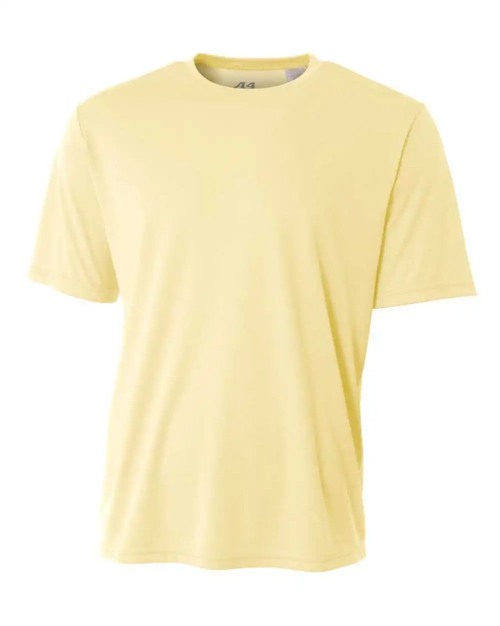 A4 N3142 Cooling Performance Crew Light Yellow