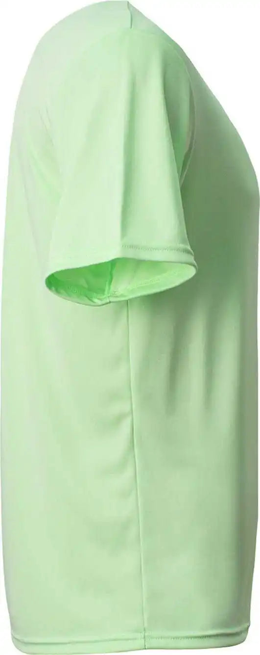 A4 N3142 Men’s Cooling Performance t Shirt Light Lime