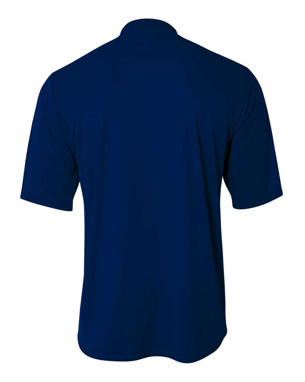 A4 N3143 Tech Performance Henley - Navy