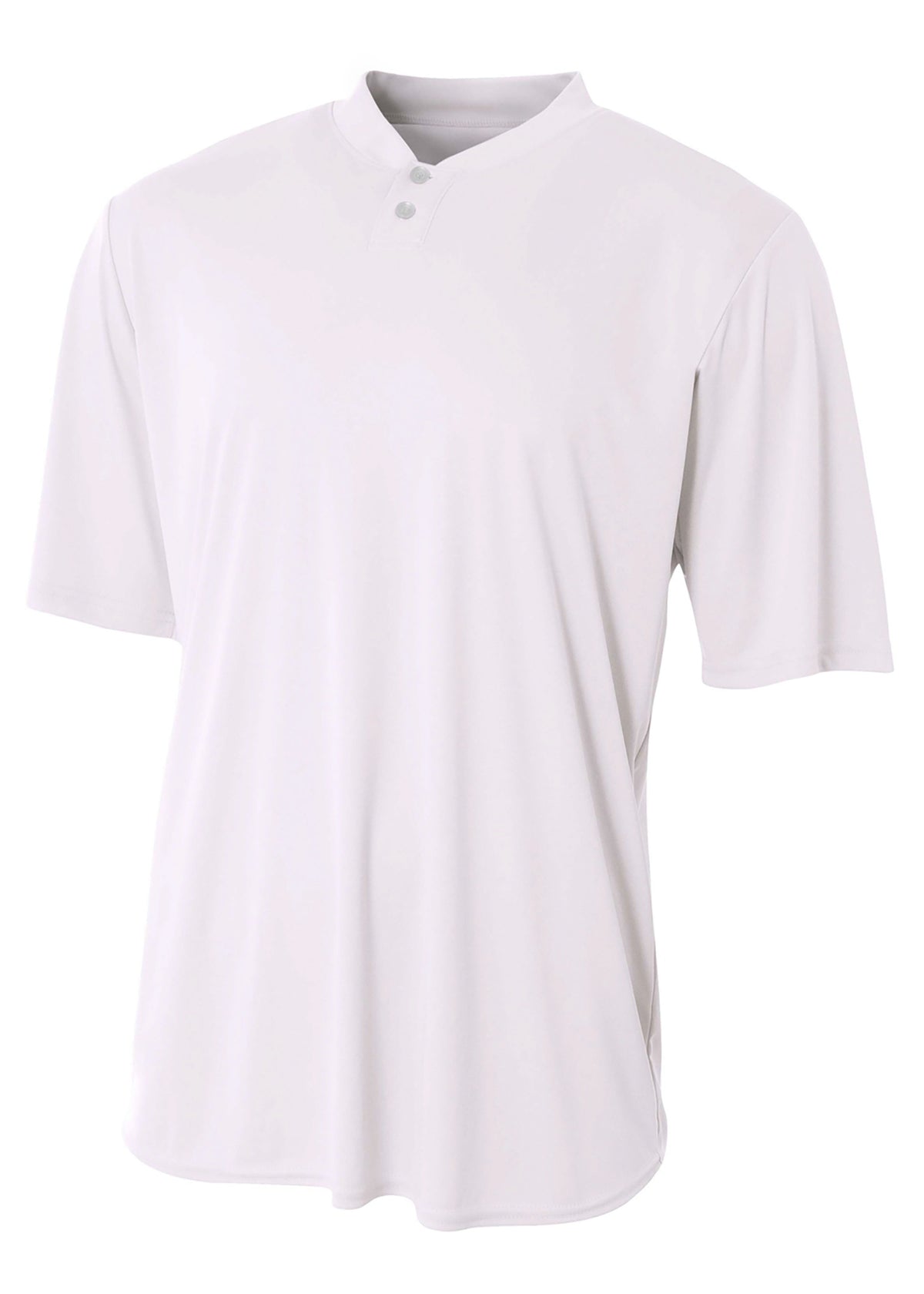 A4 N3143 Tek 2-button Henley - White