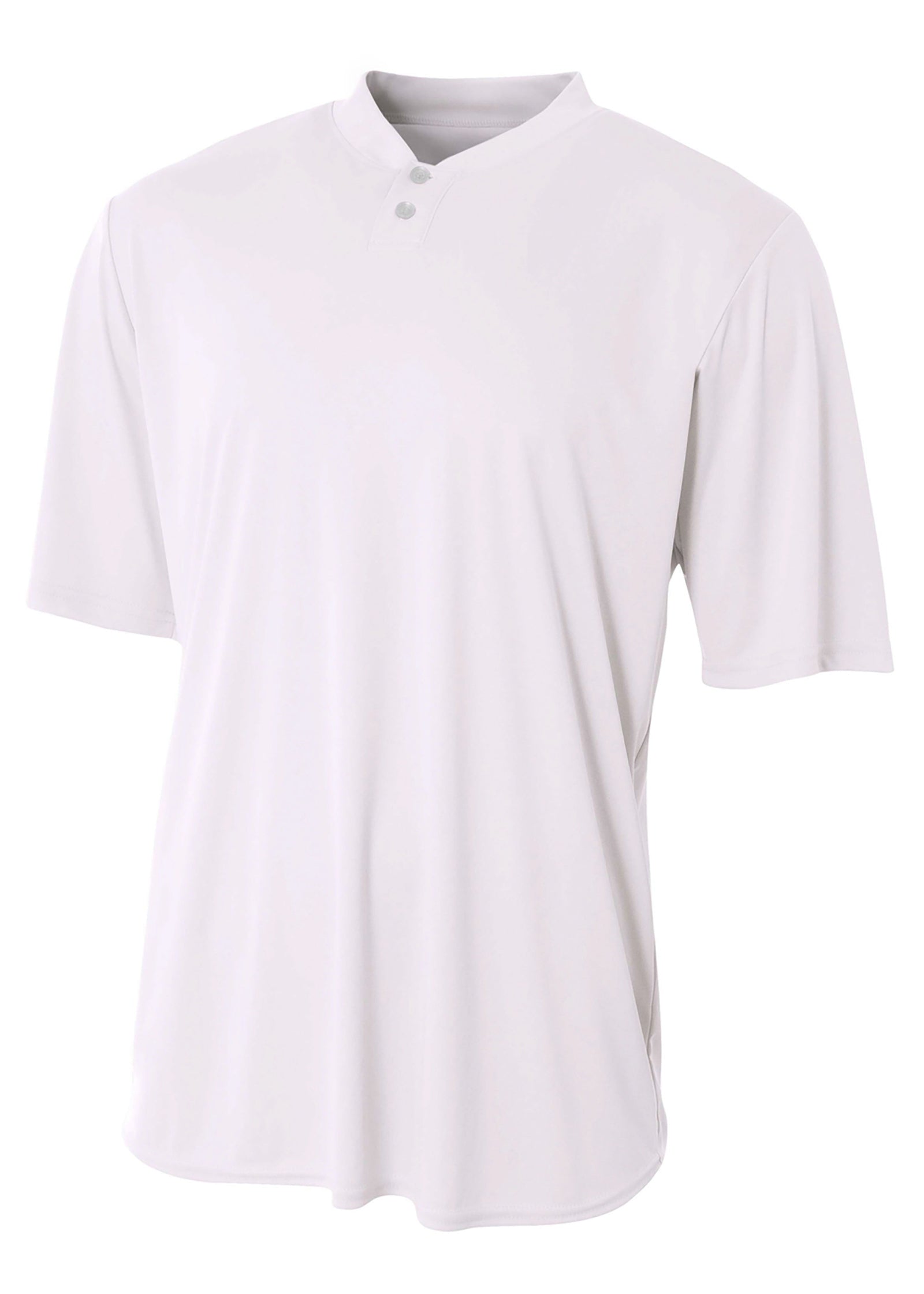 A4 N3143 Tek 2-button Henley - White