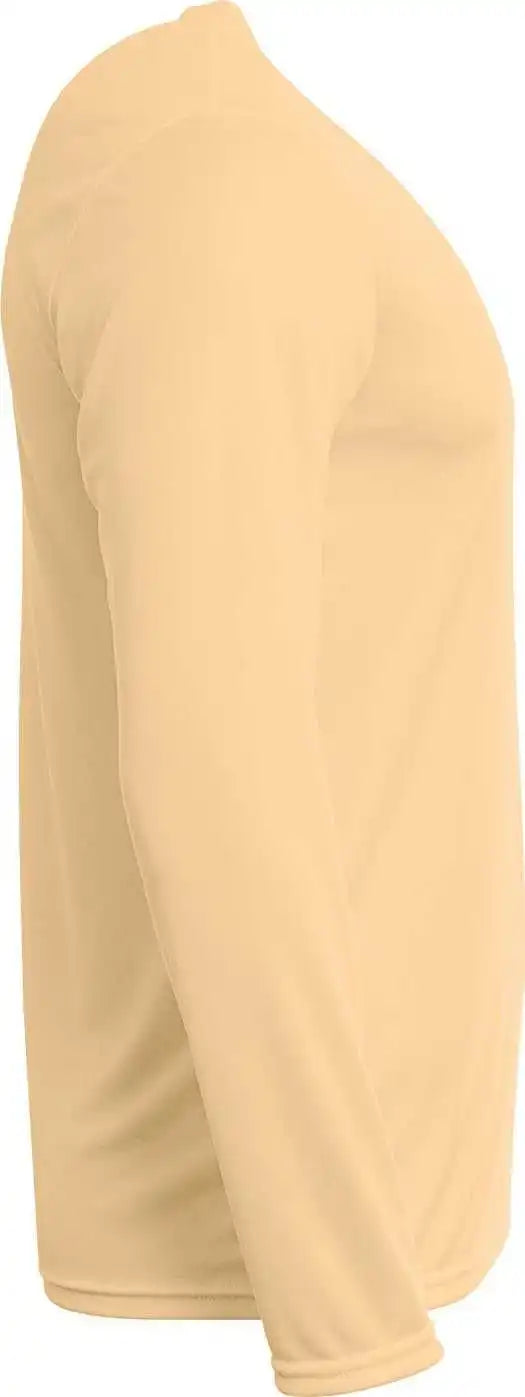 A4 N3165 Men’s Cooling Performance Long Sleeve t Shirt Melon