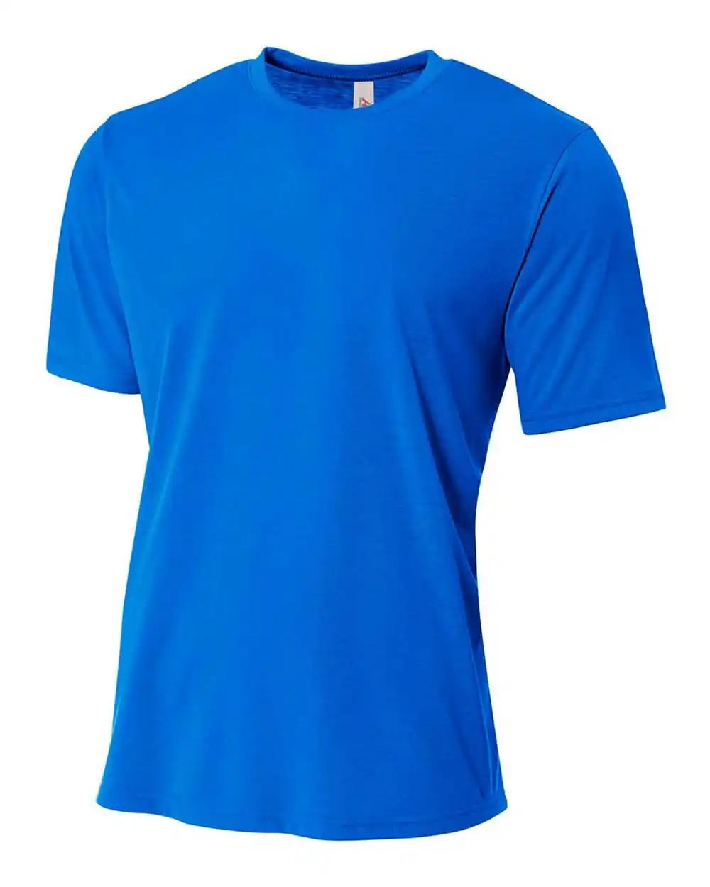A4 N3264 Spun Poly Tee Royal