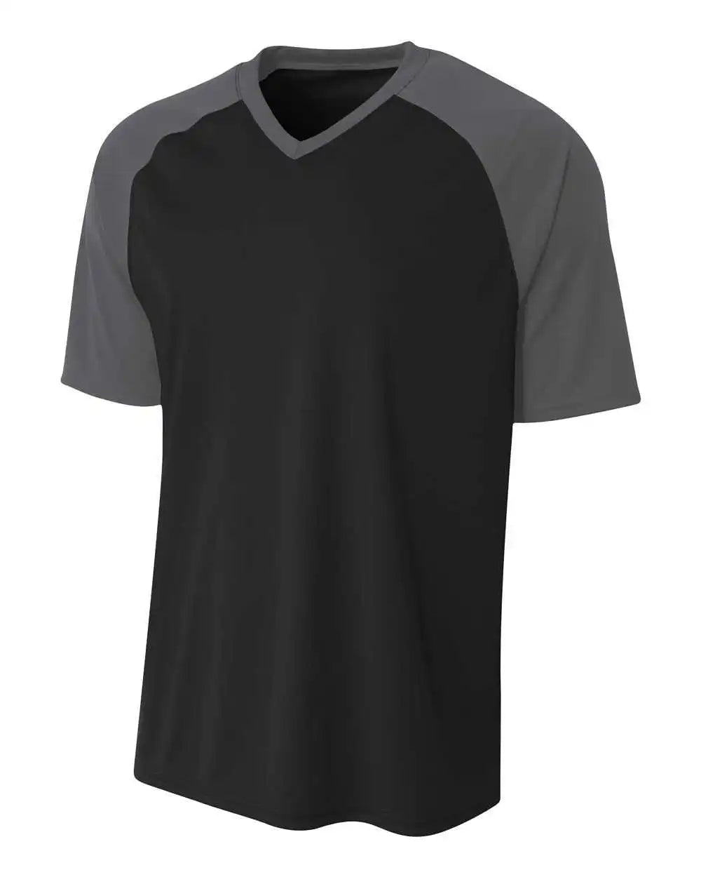 A4 N3373 Strike Jersey Black Graphite