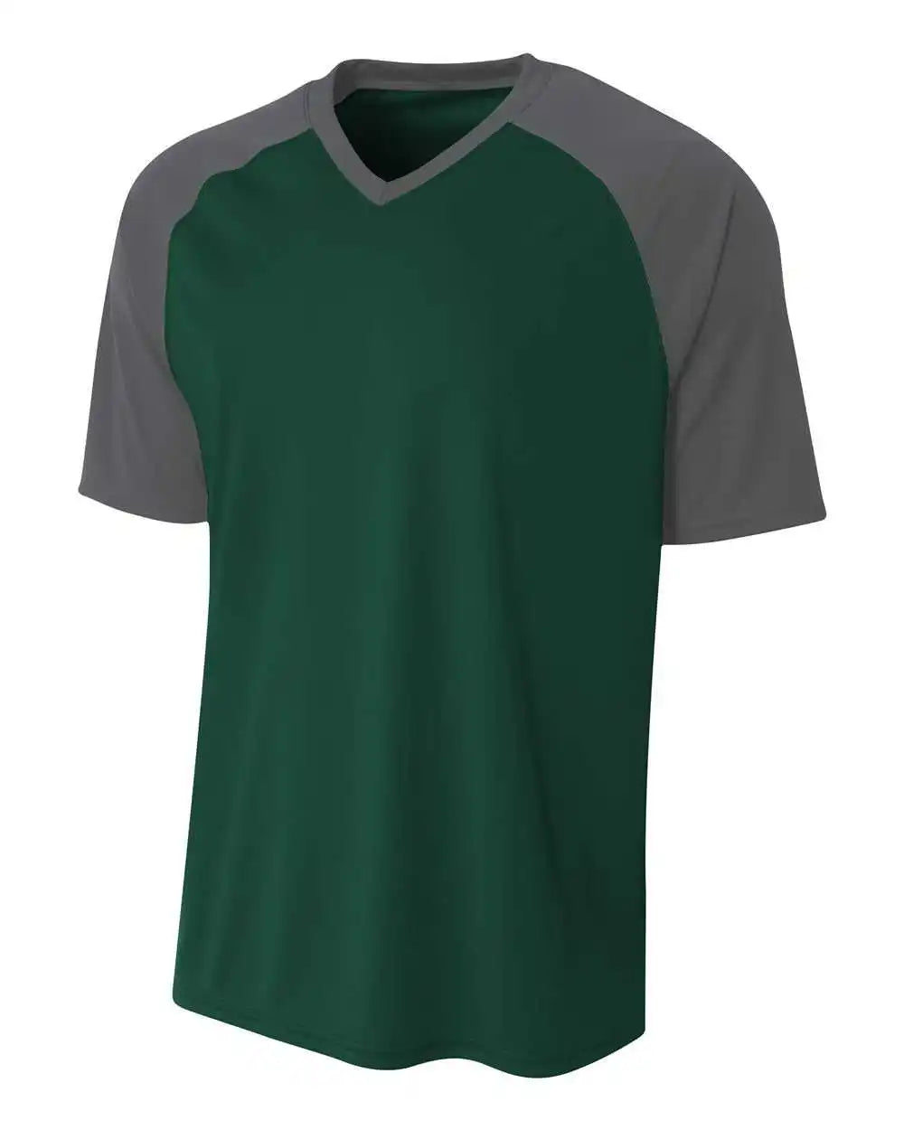 A4 N3373 Strike Jersey - Forest Graphite