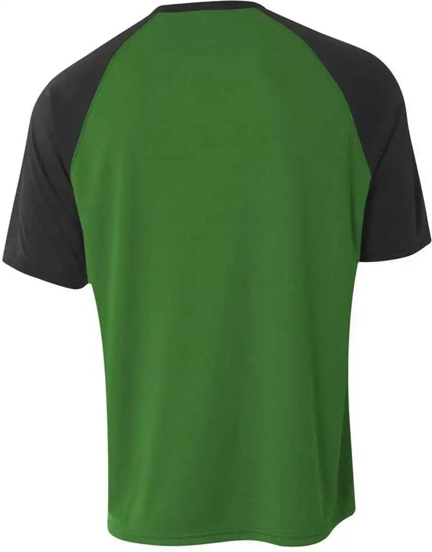A4 N3373 Strike Jersey Kelly Black