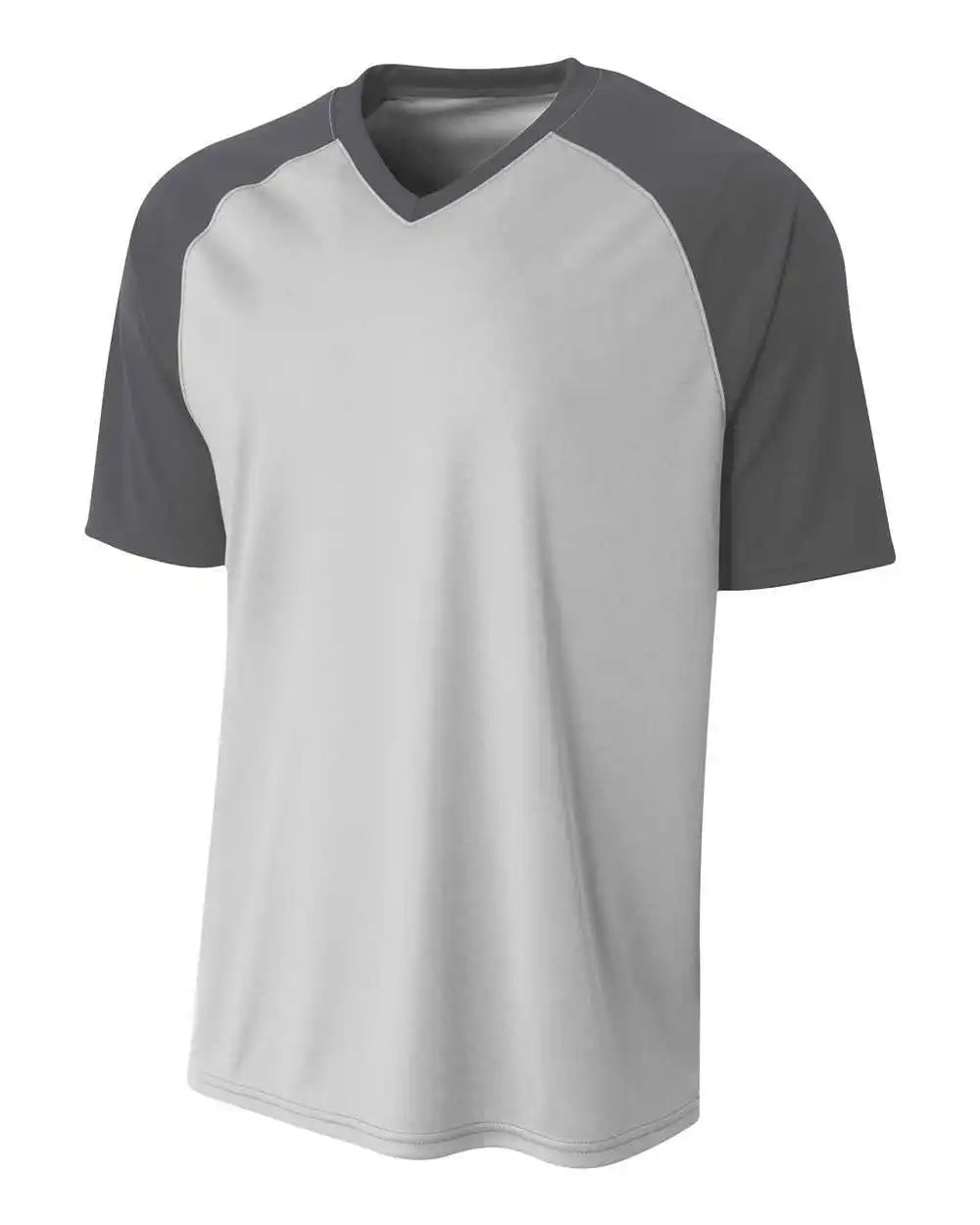A4 N3373 Strike Jersey Silver Graphite