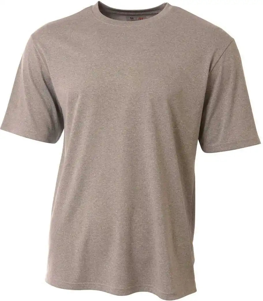 A4 N3381 Topflight Heather Tee Athletic