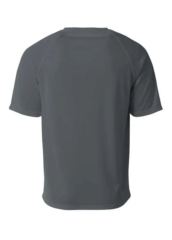 A4 N3393 Surecolor Short Sleeve Cationic Tee - Graphite