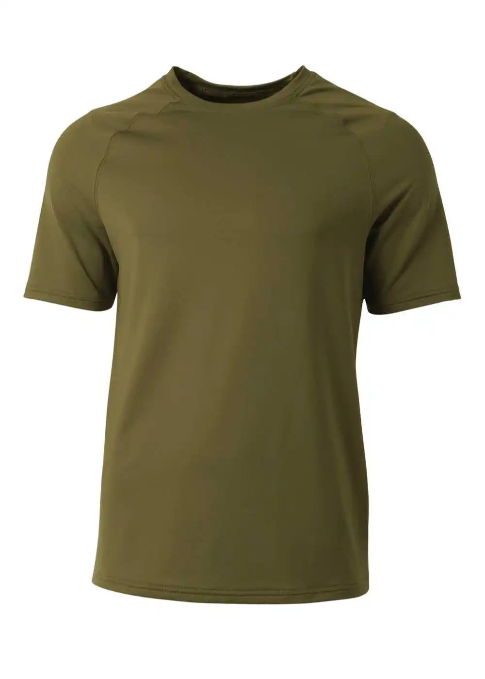 A4 N3397 Bionic Short Sleeve Tee Military Green