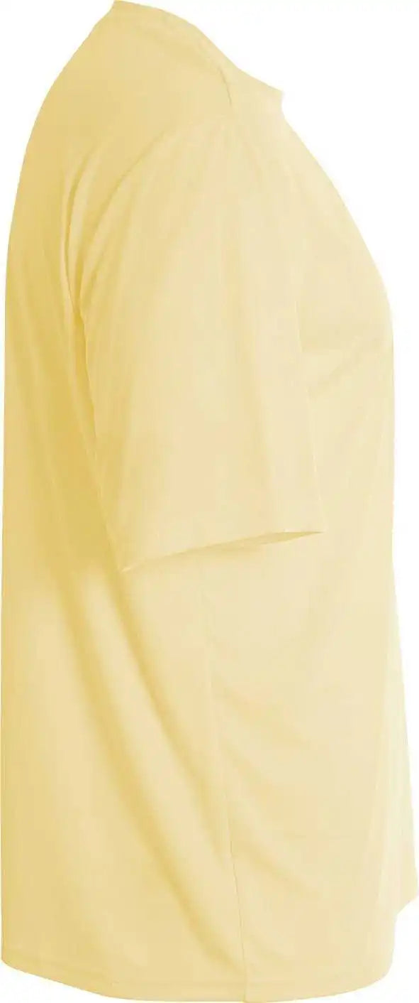 A4 N3402 Men’s Sprint Performance T-shirt - Light Yellow