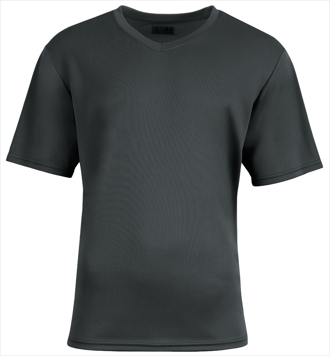 A4 N3511 Unisex Sprint V-neck T-shirt - Graphite
