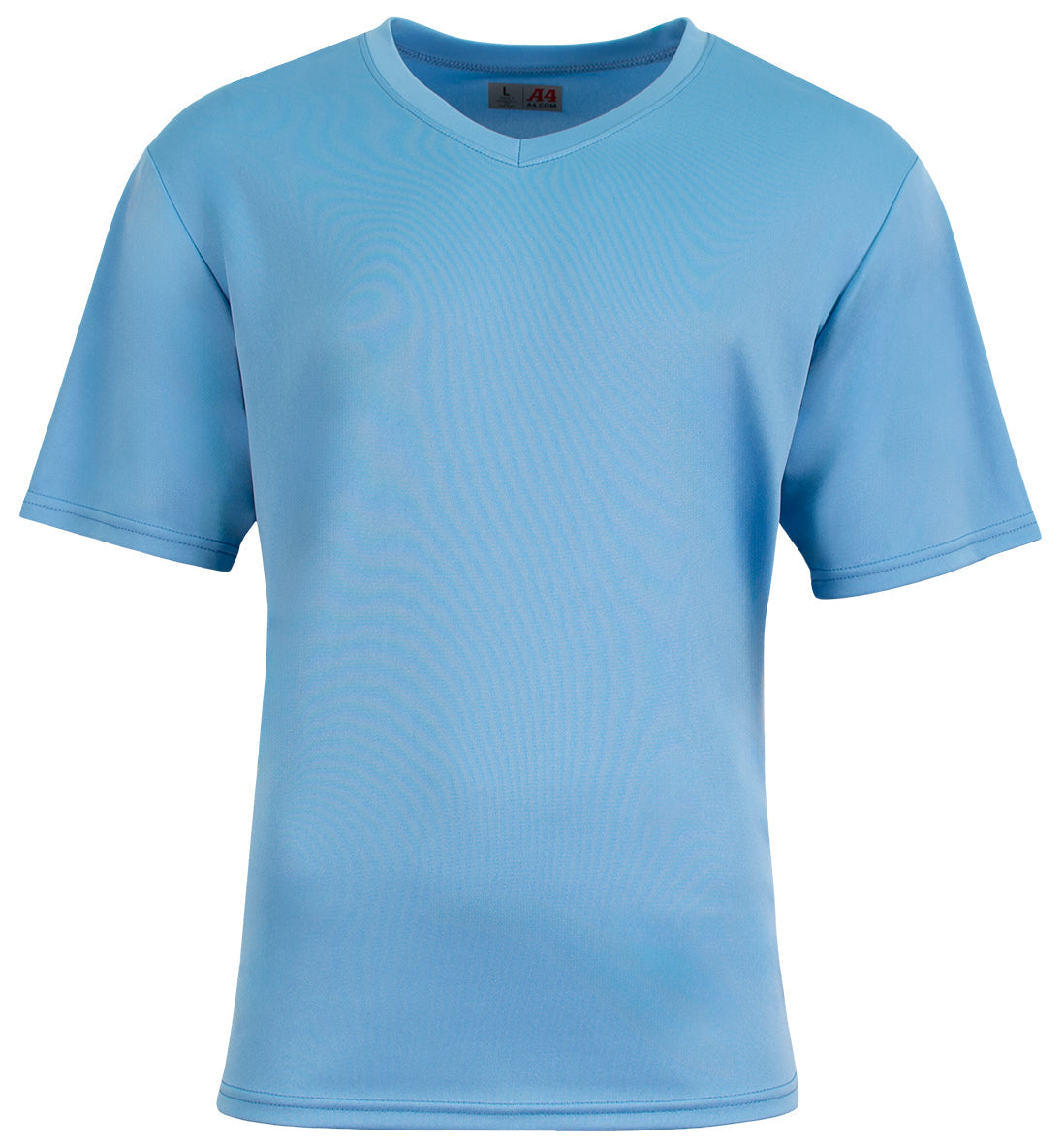 A4 N3511 Unisex Sprint V-neck T-shirt - Light Blue