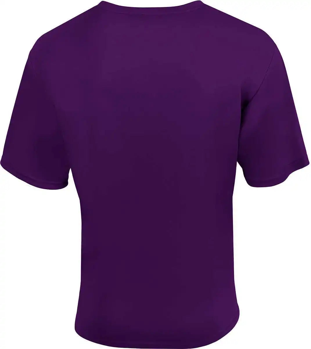 A4 N3511 Unisex Sprint v Neck t Shirt Purple