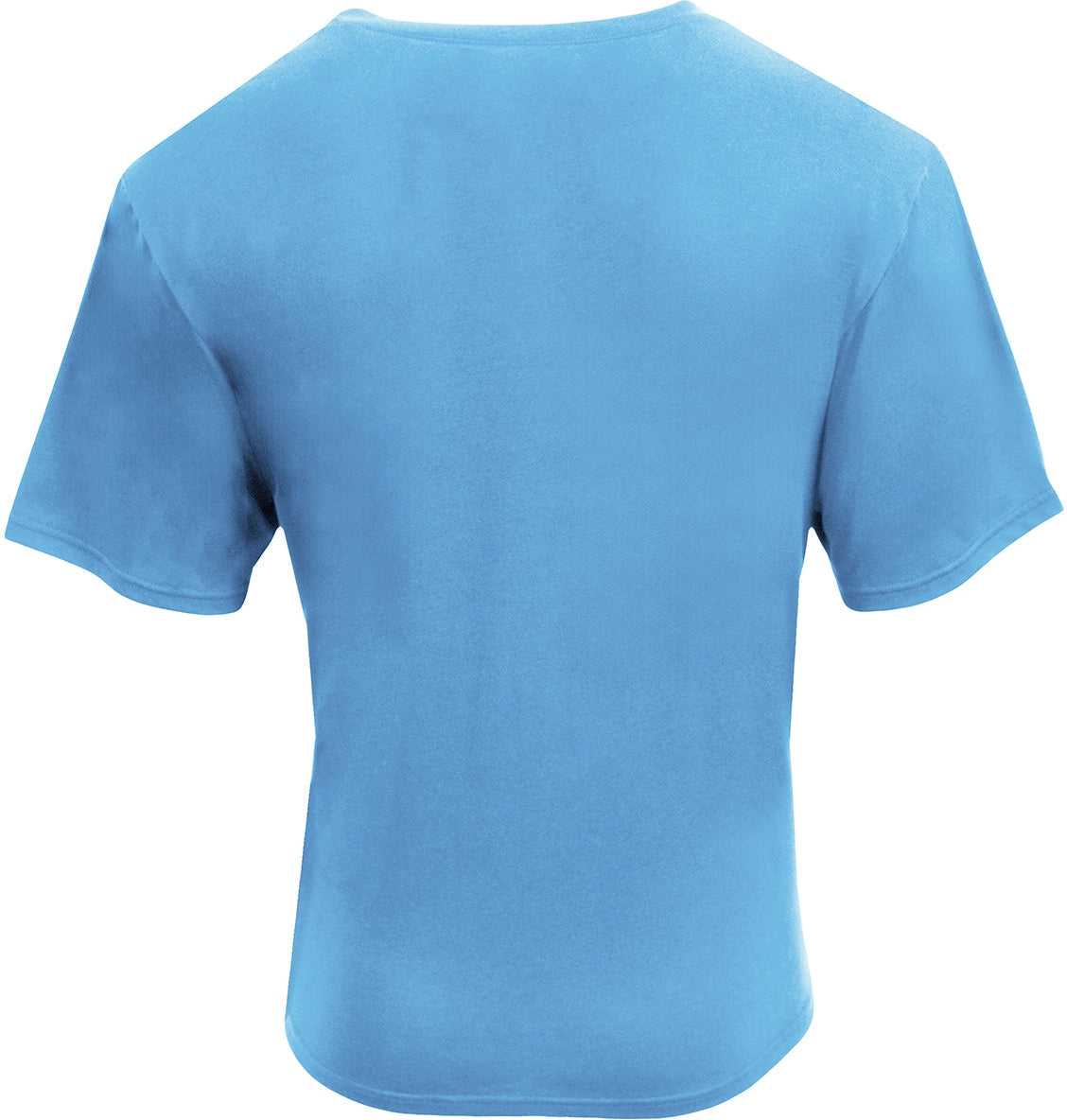 A4 N3512 Unisex Softek V-neck T-shirt - Light Blue