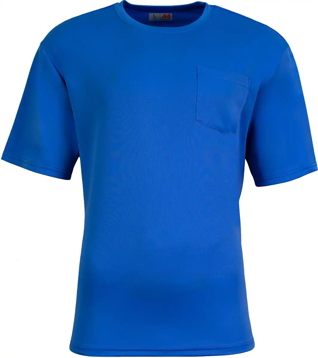 A4 N3515 Sprint Short Sleeve Pocket Tee - Royal - Royal / Xs