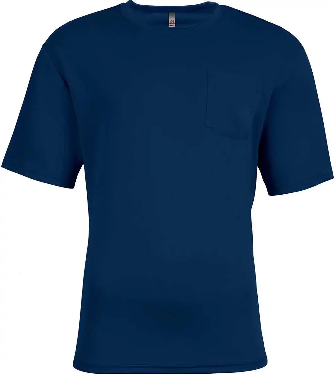 A4 N3515 Unisex Sprint Pocket t Shirt Navy