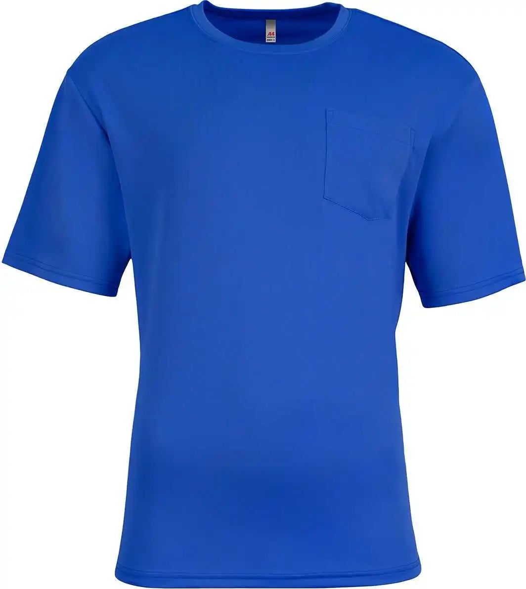 A4 N3515 Unisex Sprint Pocket T-shirt - Royal
