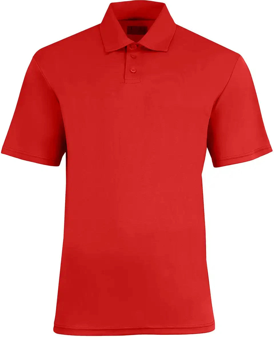 A4 N3520 Sprint Polo - Scarlet - Scarlet / Xs