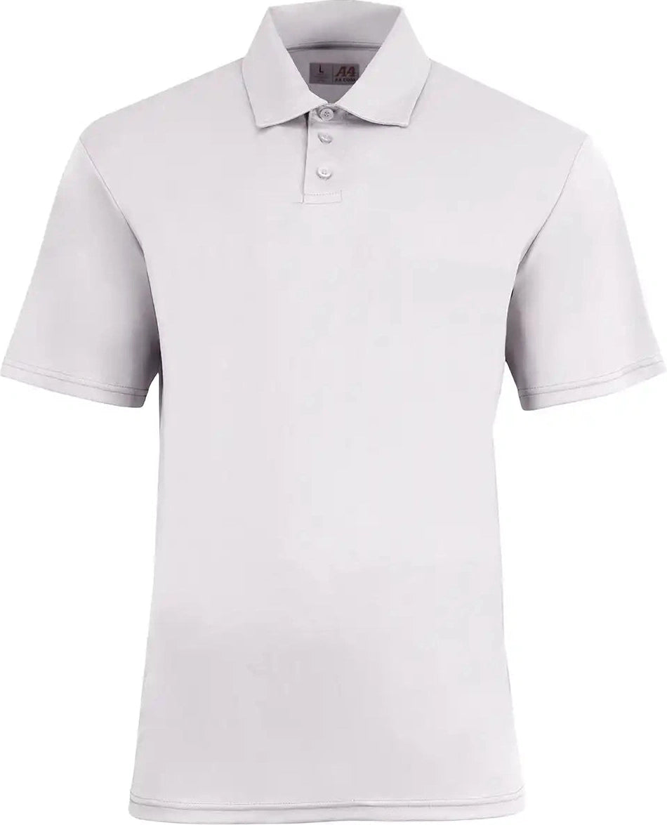 A4 N3520 Sprint Polo - White - Adult Xs