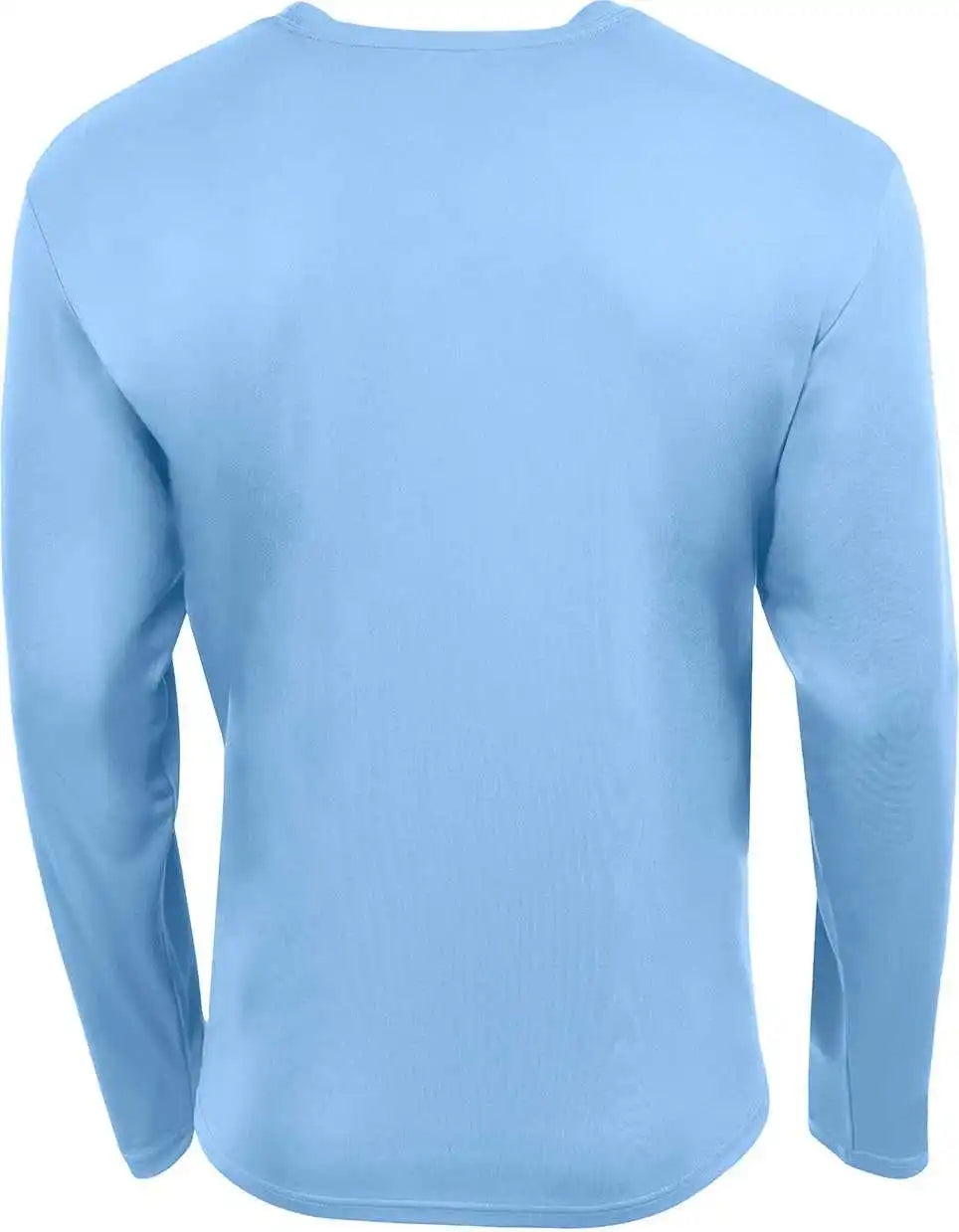 A4 N3521 Unisex Sprint Long-sleeve Pocket T-shirt - Light Blue