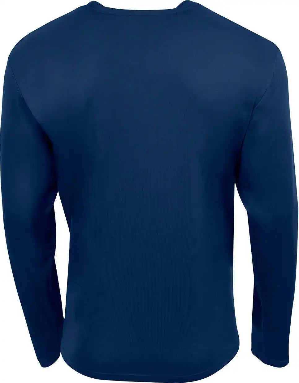 A4 N3521 Unisex Sprint Long-sleeve Pocket T-shirt - Navy