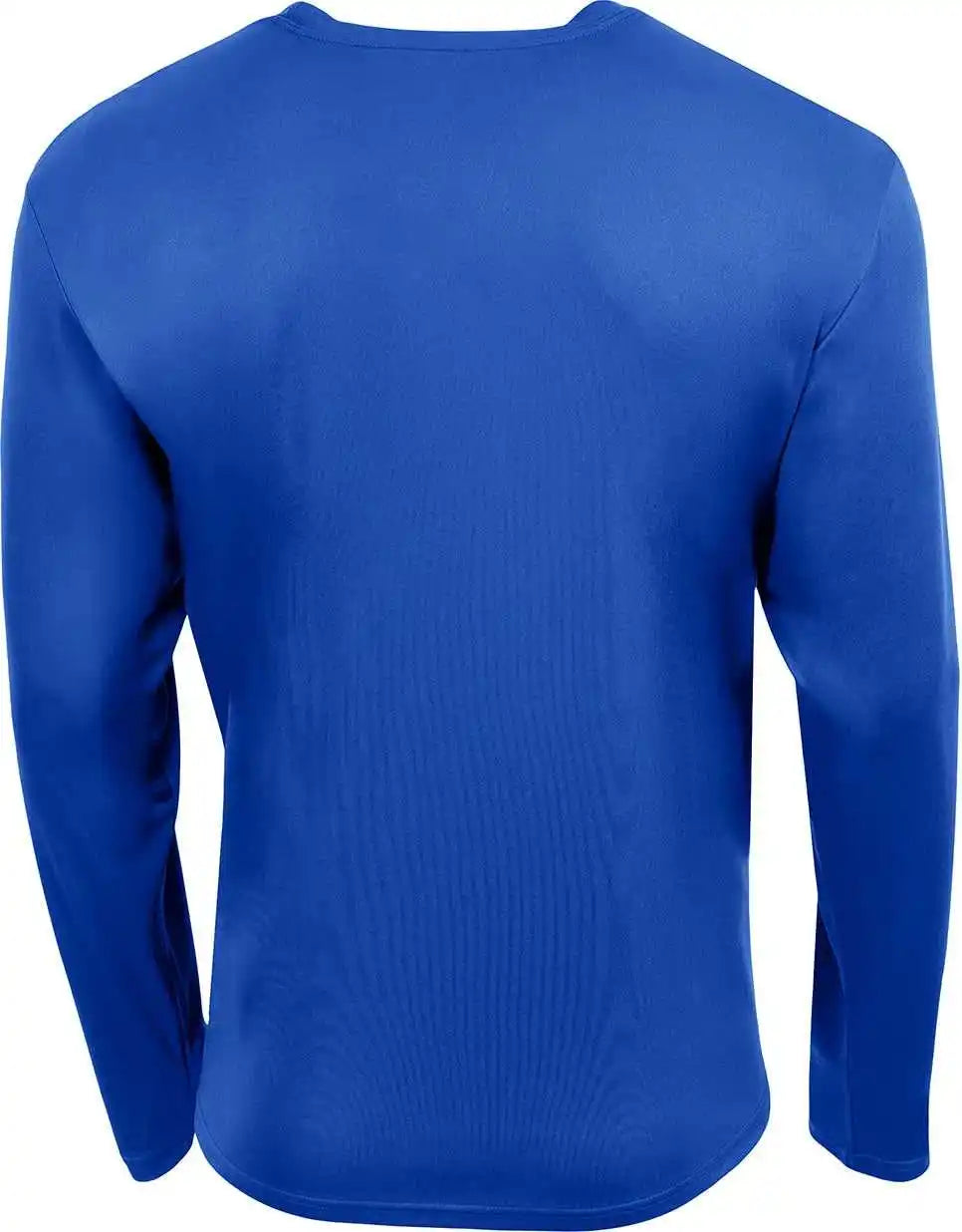 A4 N3521 Unisex Sprint Long Sleeve Pocket t Shirt Royal