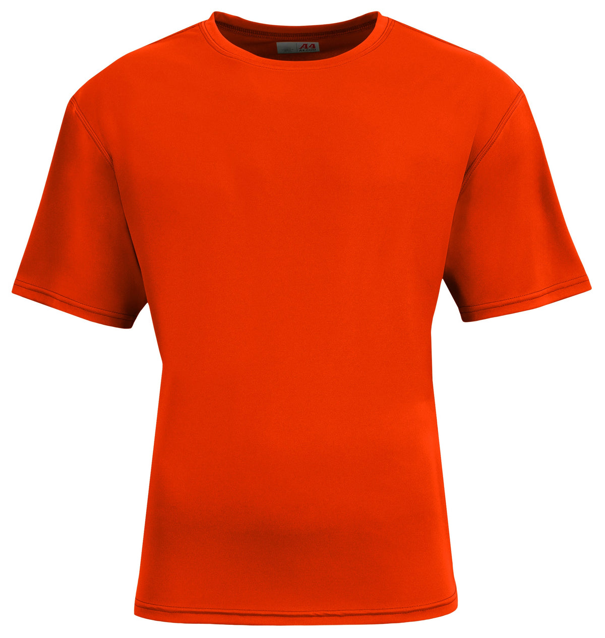 A4 N3531 Airflex Short Sleeve Crew - Athletic Orange - Xs