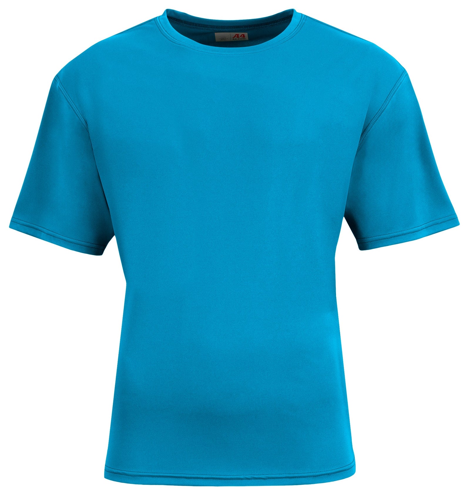 A4 N3531 Airflex Short Sleeve Crew - Electric Blue