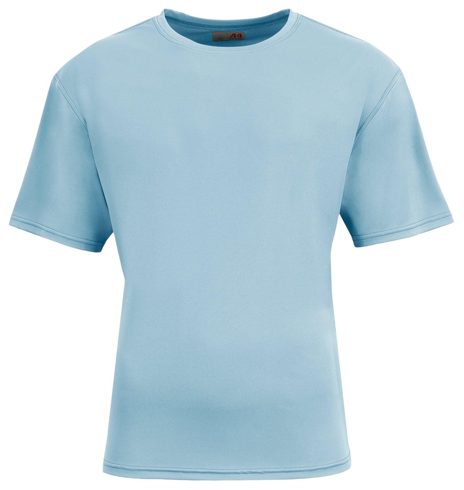 A4 N3531 Airflex Short Sleeve Crew - Pastel Blue