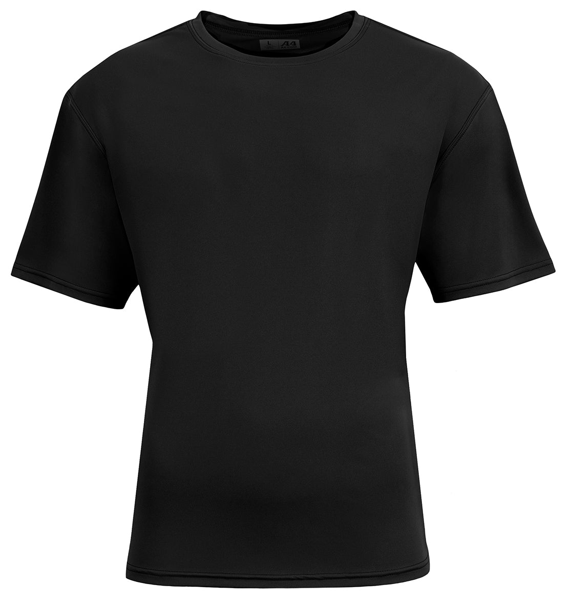 A4 N3531 Unisex Airflex T-shirt - Black