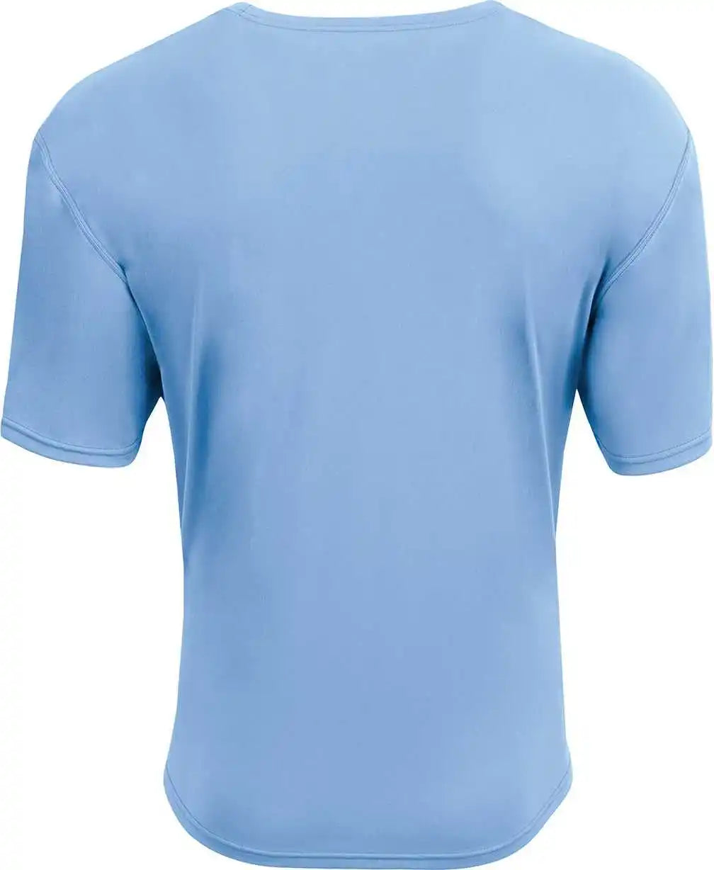 A4 N3531 Unisex Airflex t Shirt Light Blue