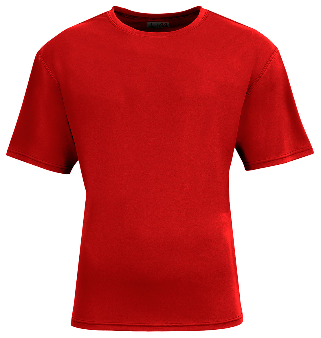 A4 N3531 Unisex Airflex T-shirt - Scarlet