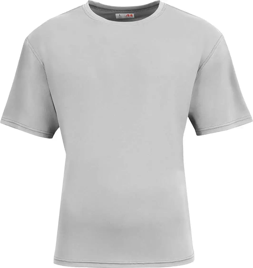 A4 N3531 Unisex Airflex T-shirt - Silver