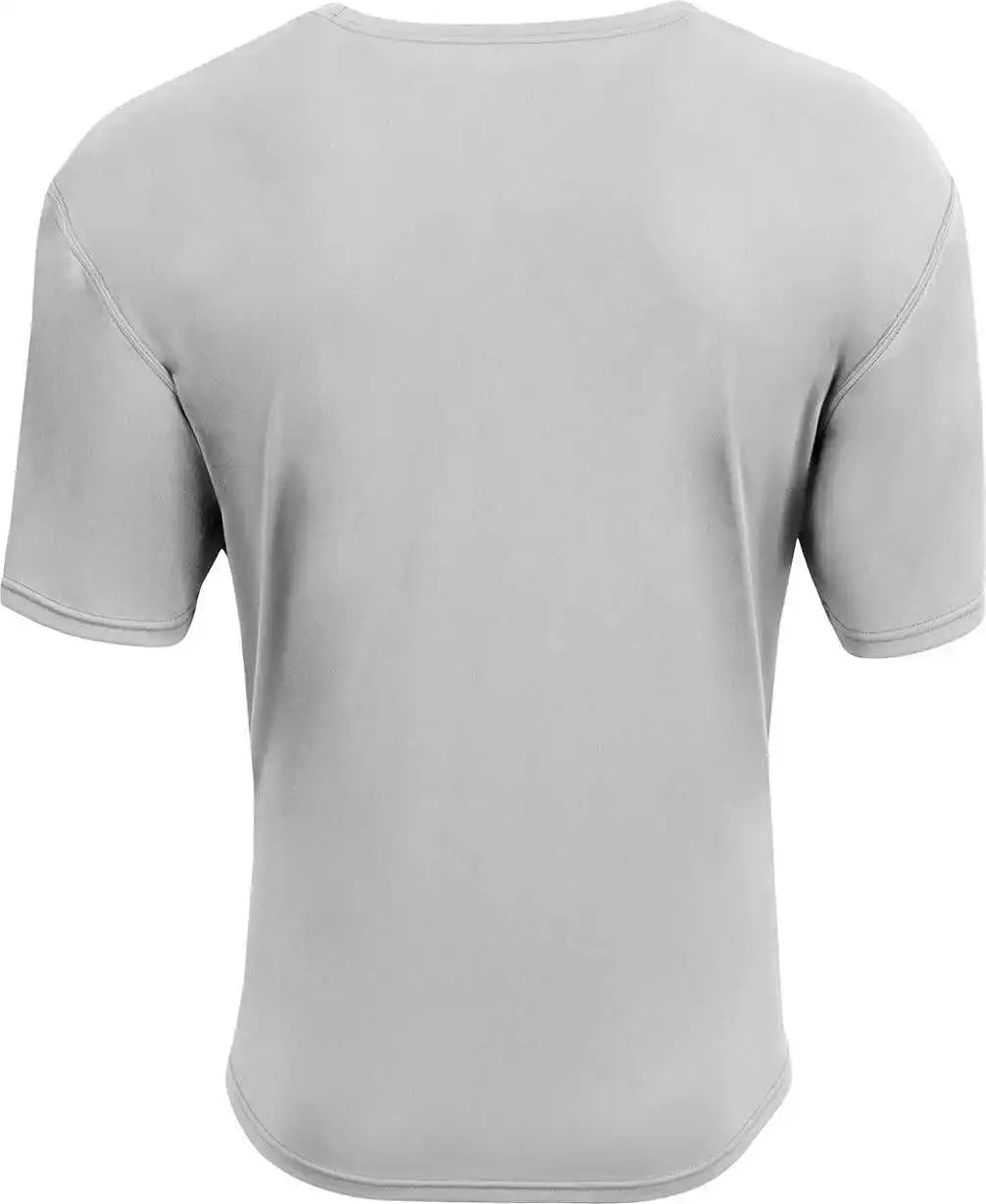 A4 N3531 Unisex Airflex T-shirt - Silver